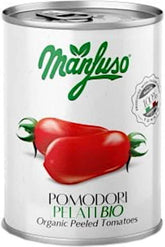 GeschÀlte Tomaten BIO 400 g MANFUSO